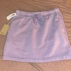 Aritzia fleece skirt with pockets